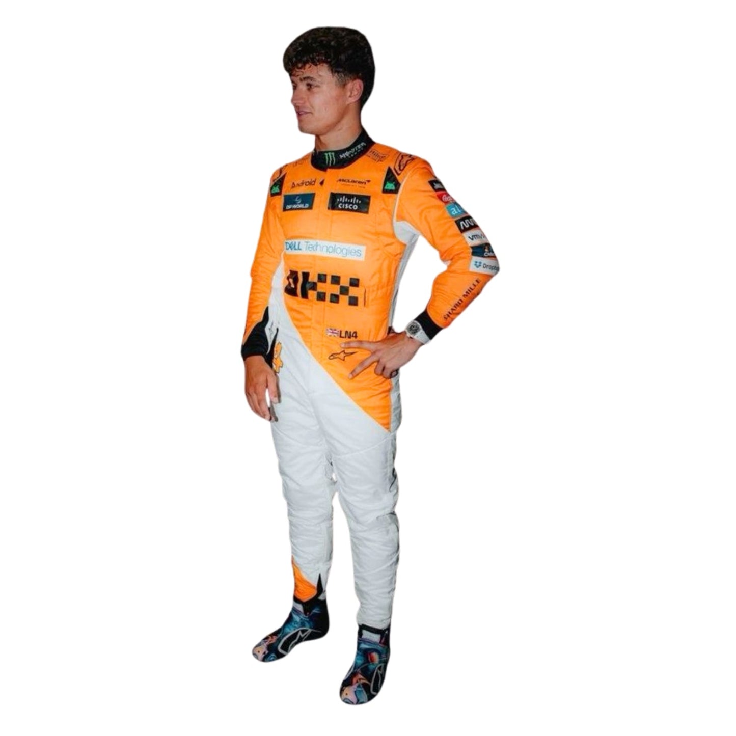 2024 Lando Norris Singapore GP F1 Racing Suit