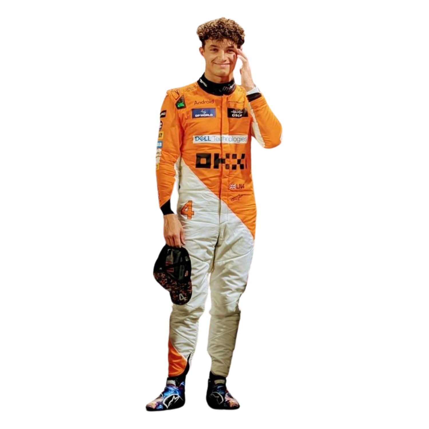 2024 Lando Norris Singapore GP F1 Racing Suit