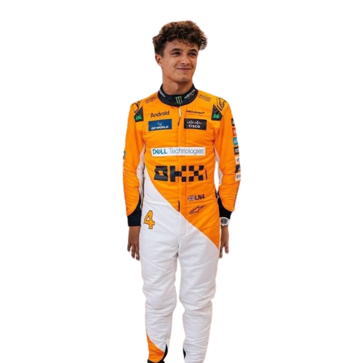 2024 Lando Norris Singapore GP F1 Racing Suit