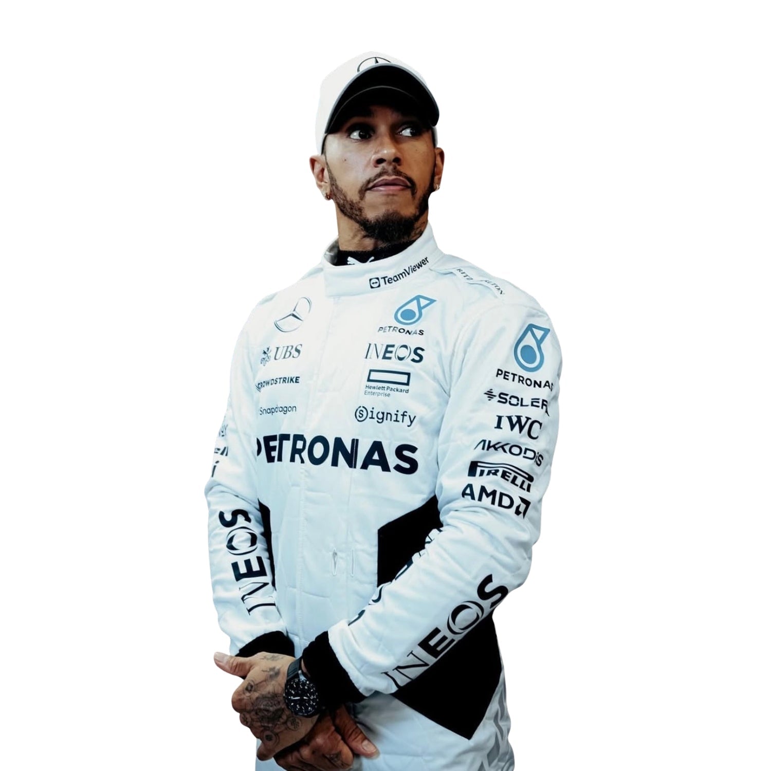 2024 Lewis Hamilton Qatar GP F1 Racing Suit 