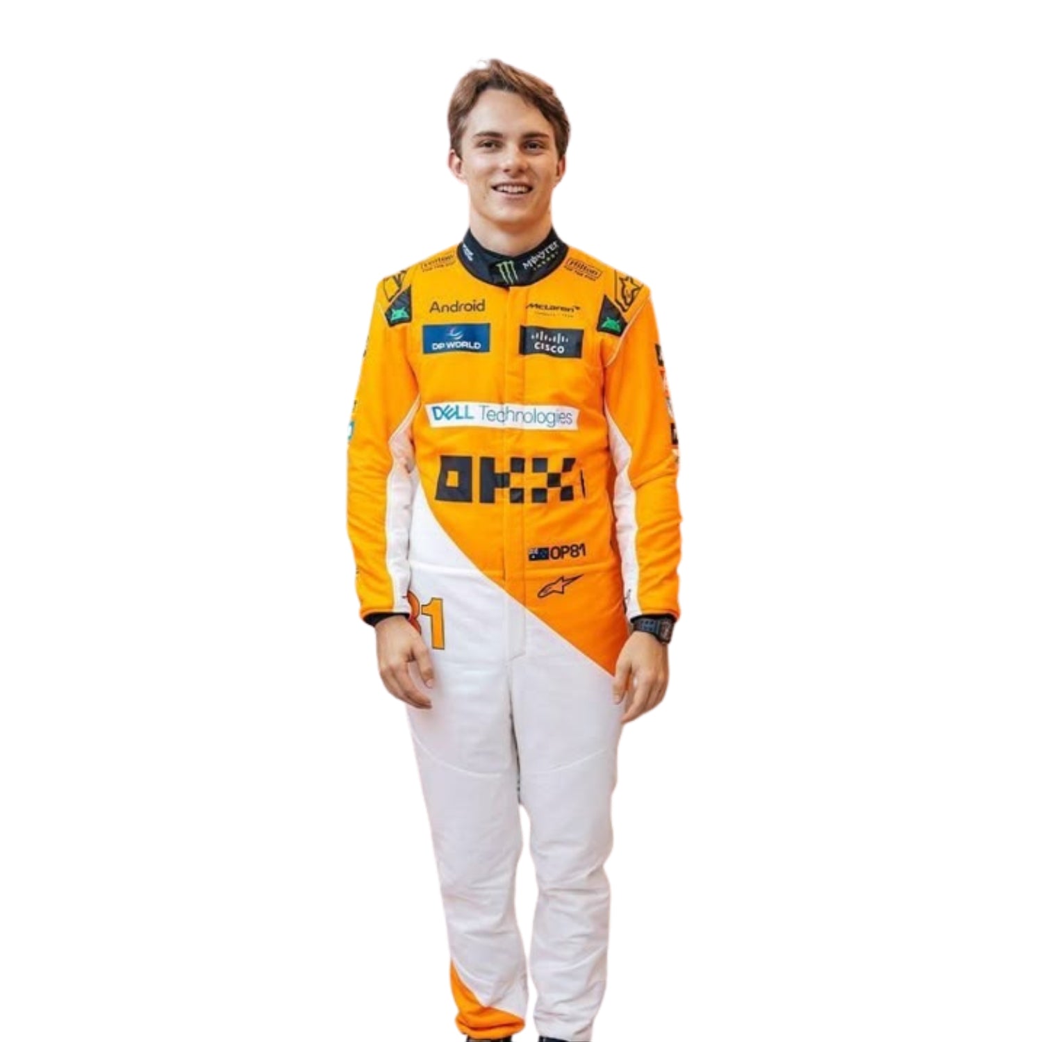 2024 Oscar Piastri Singapore GP F1 Racing Suit