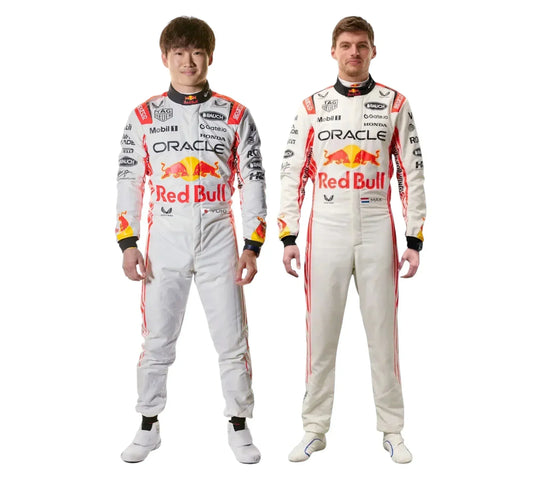 2025 Max Verstappen & Yuki Tsunoda Japanese GP F1 Racing Suit