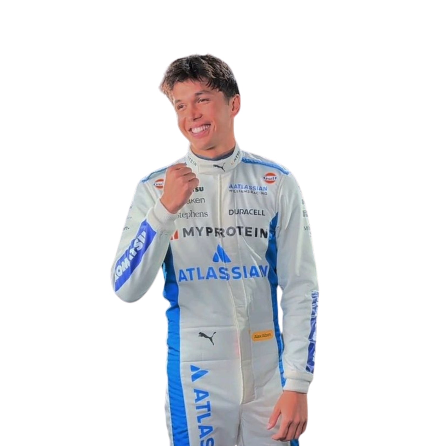 2025 Alex Albon F1 Racing Suit Team