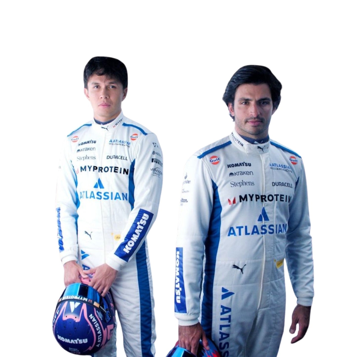 2025 Alex Albon F1 Racing Suit Team