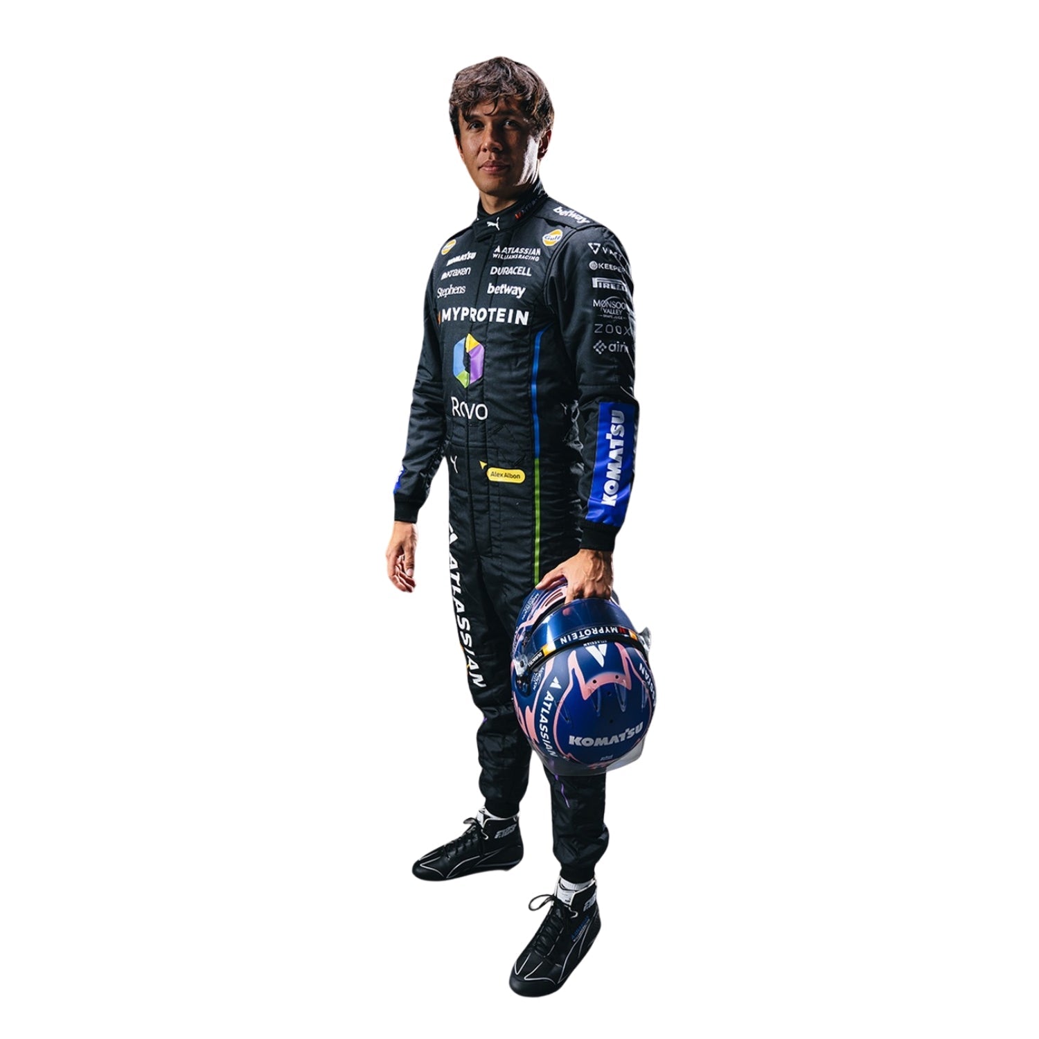 2025 Alexander Albon  Las Vegas GP F1 Racing Suit