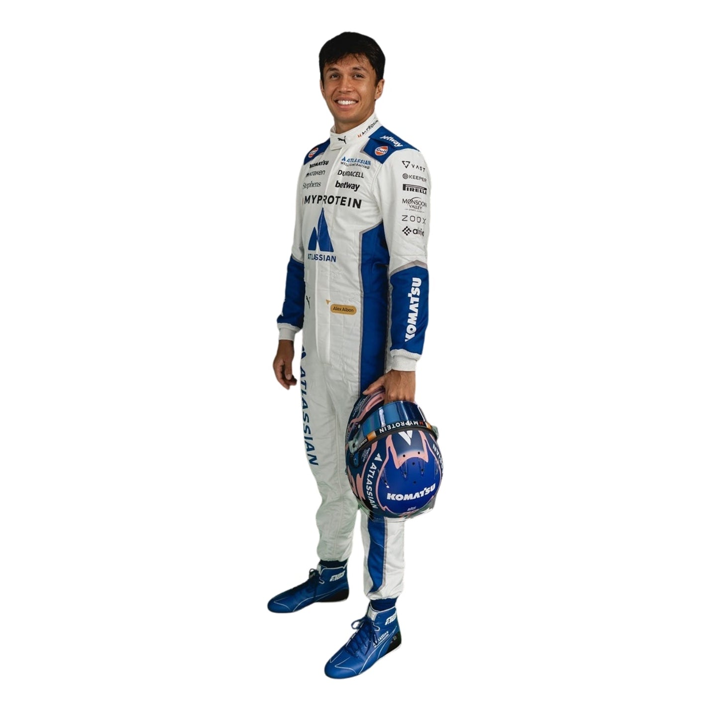 2025 Alexander Albon  United States GP F1 Racing Suit