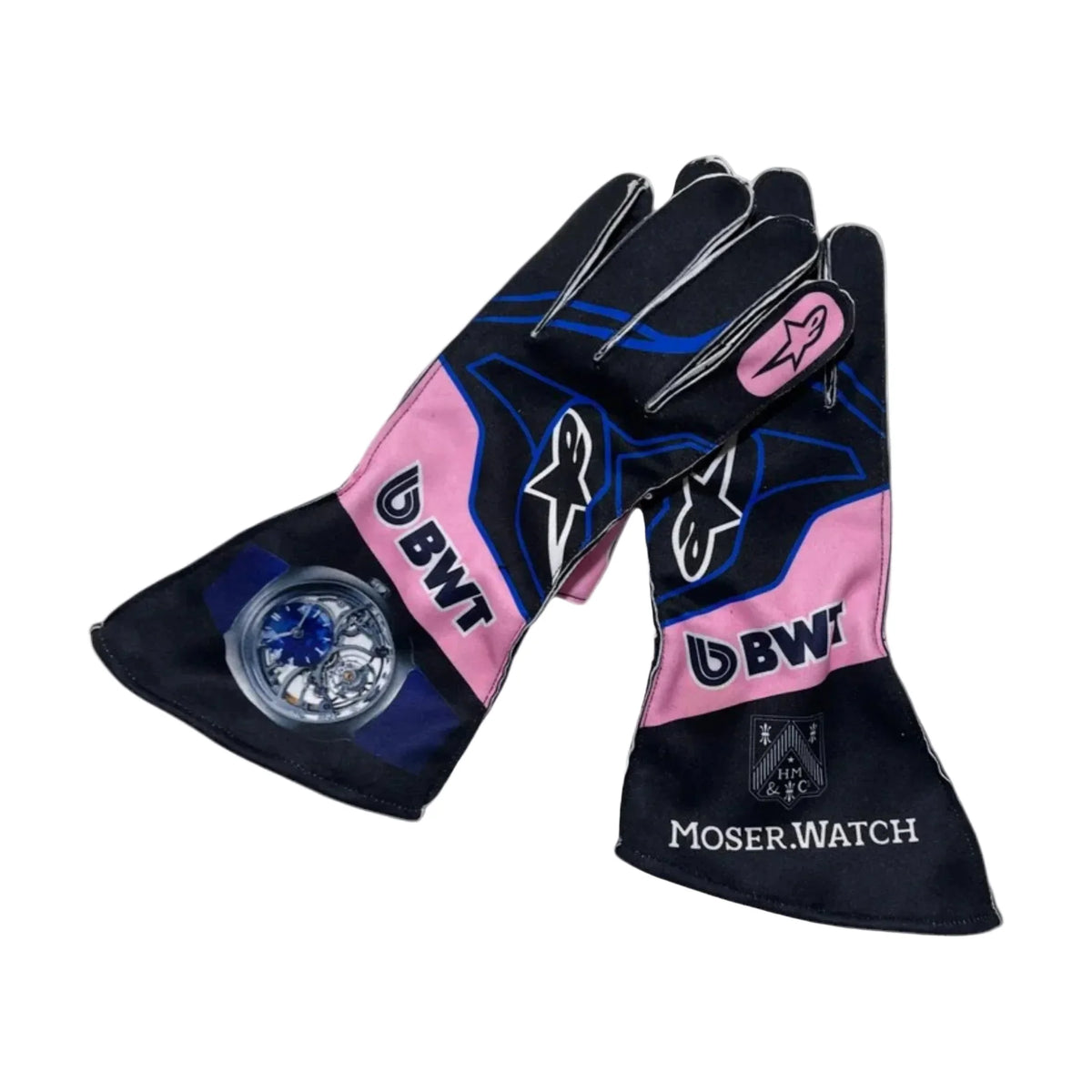2025 BWT Alpine F1 Team Race Gloves – Pierre Gasly & Franco Colapinto