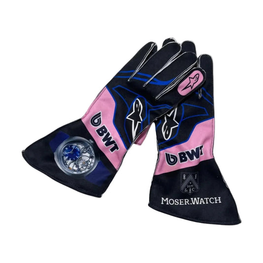 2025 BWT Alpine F1 Team Race Gloves – Pierre Gasly & Franco Colapinto