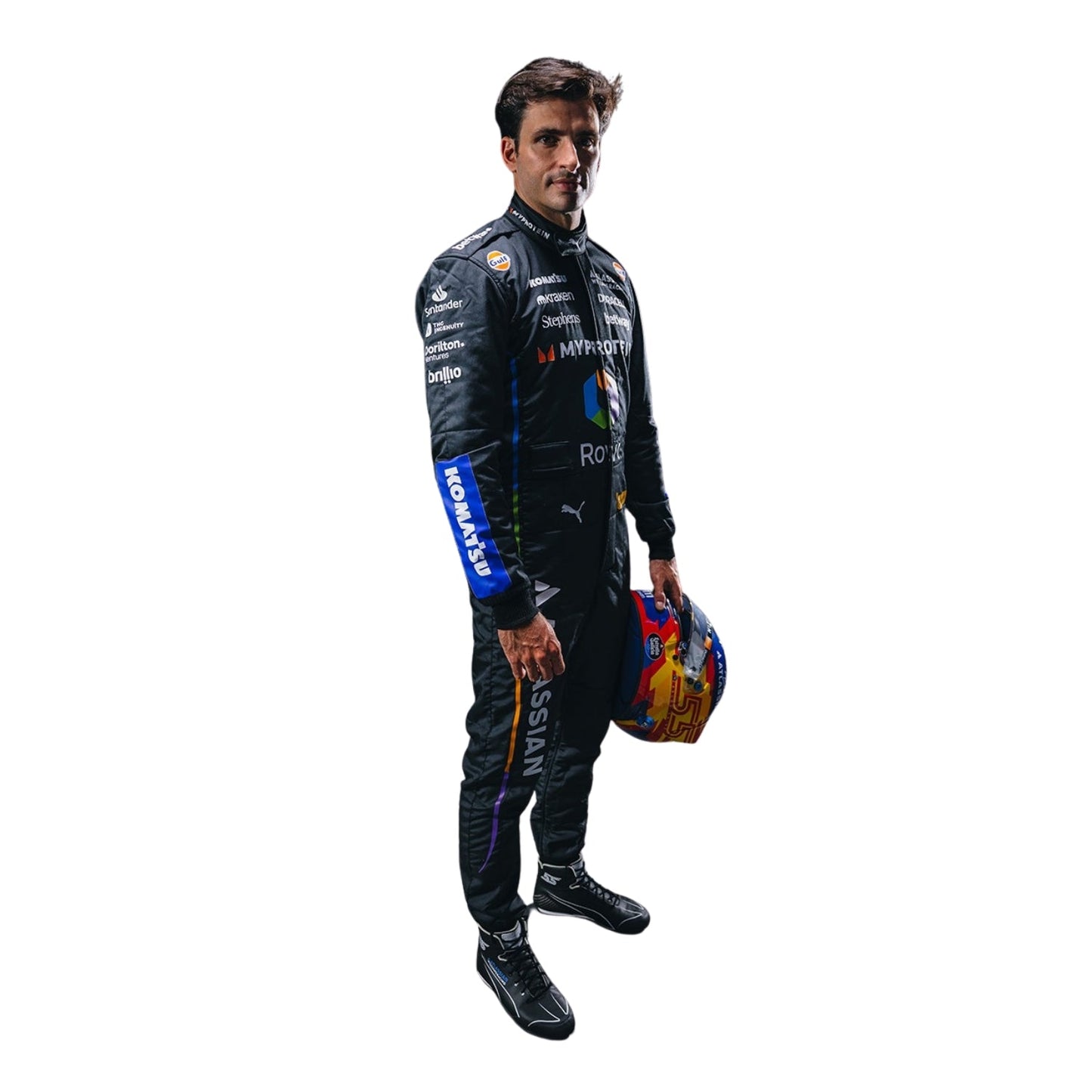 2025 Carlos Sainz Las Vegas GP F1 Racing Suit