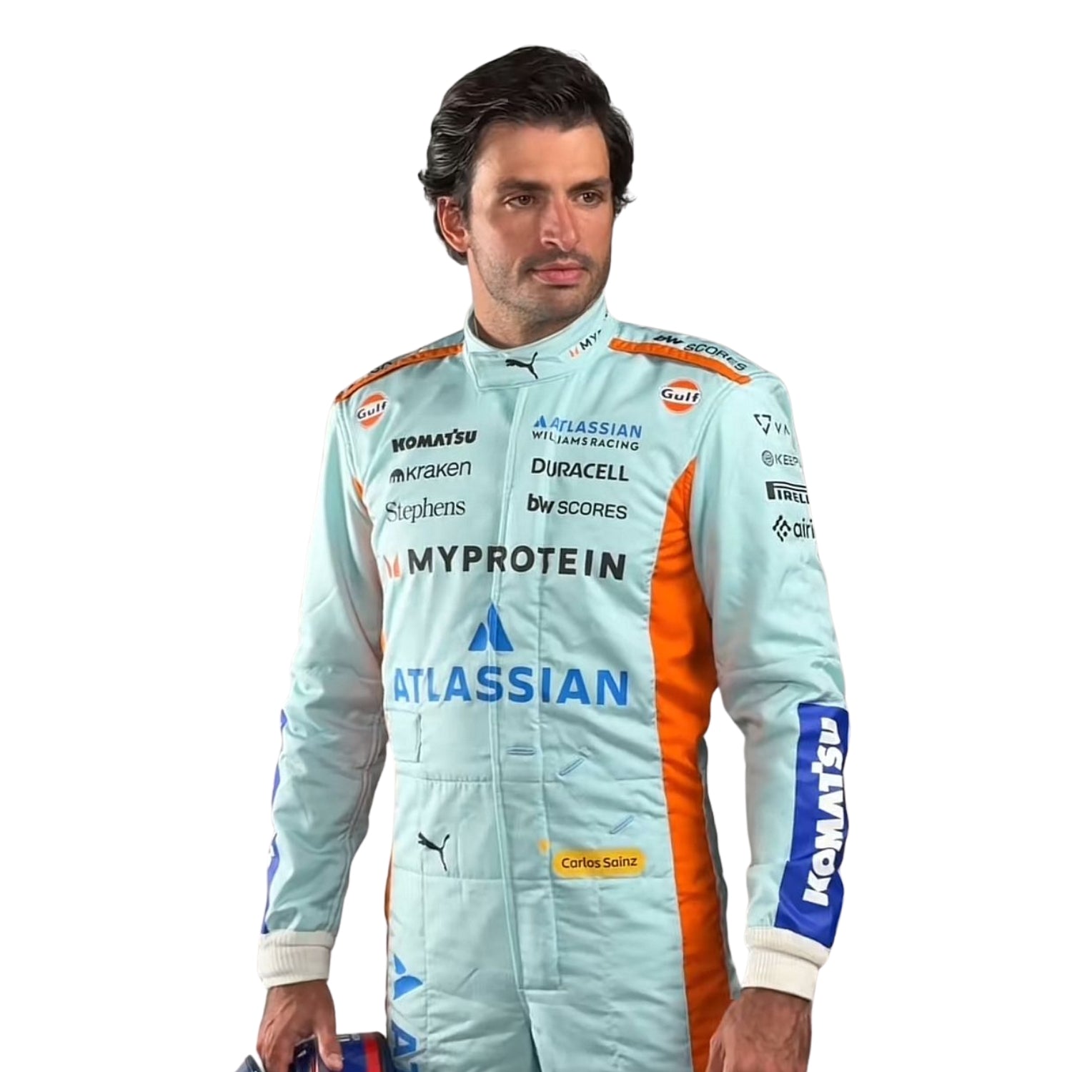 2025 Carlos Sainz Sao Paul GP F1 Racing Suit
