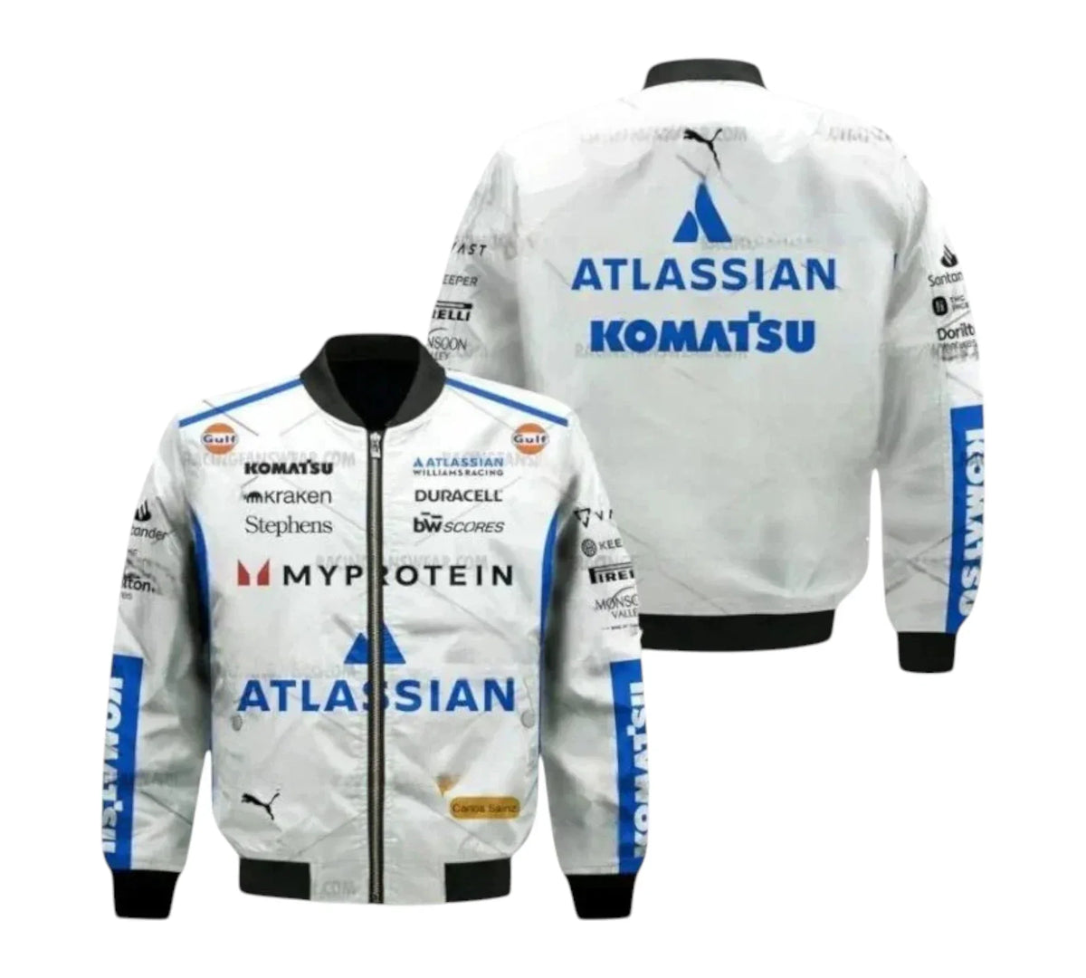 2025 Carlos Sainz Williams F1 Vintage Jacket – Williams Racing