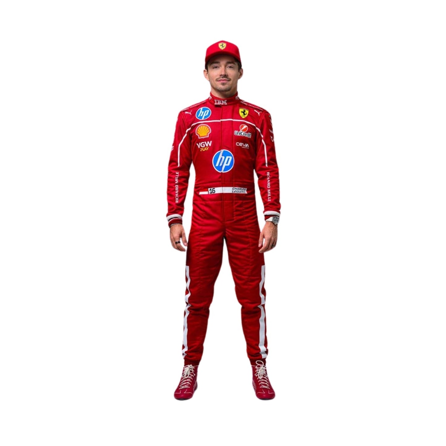 2025 Charles Leclerc F1 Racing Suit
