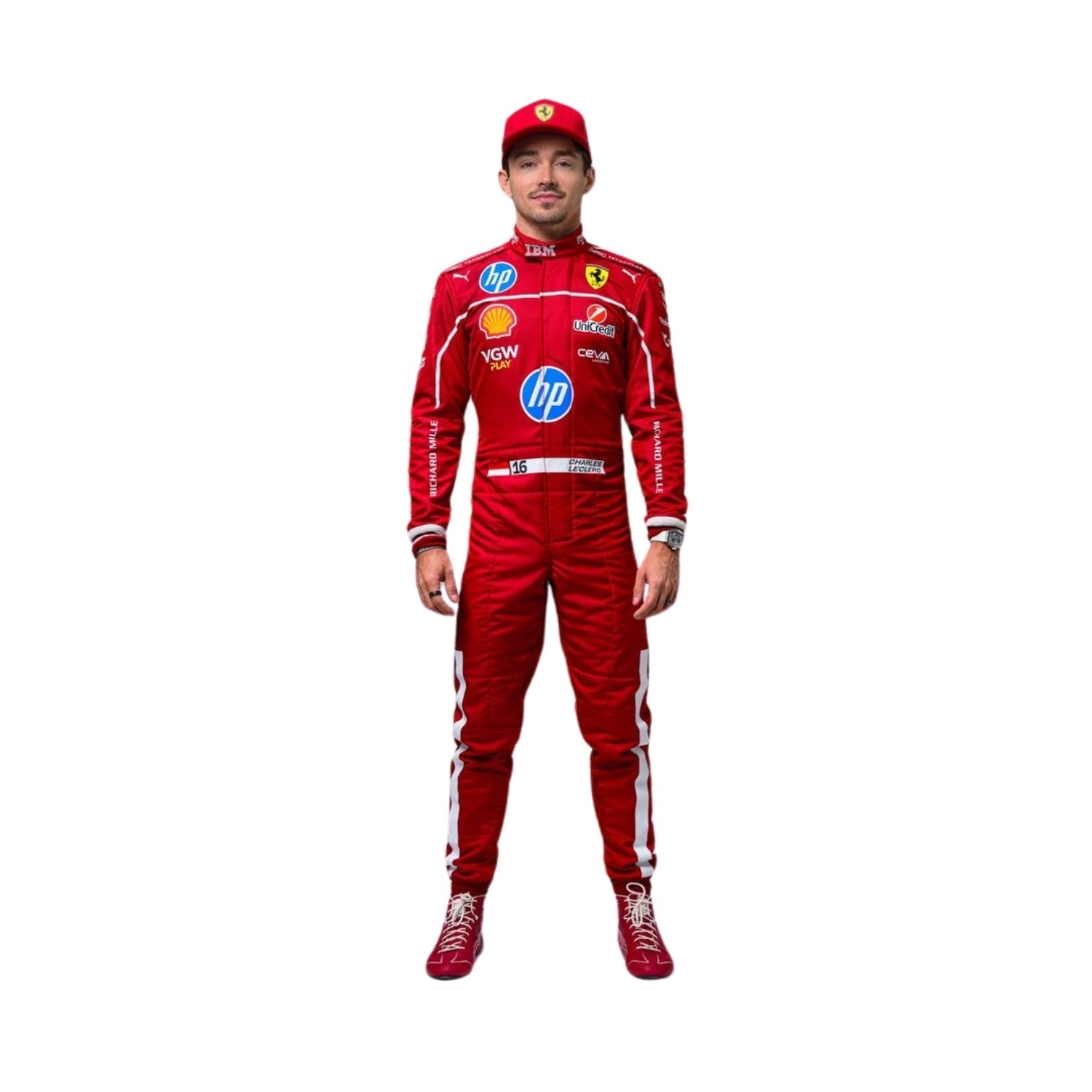 2025 Charles Leclerc F1 Racing Suit