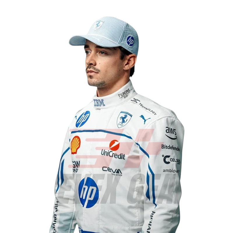 2025 Charles Leclerc Monaco GP F1 Racing Suit
