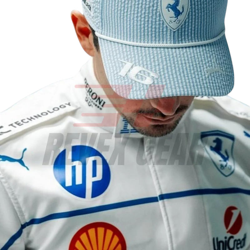 2025 Charles Leclerc Monaco GP F1 Racing Suit