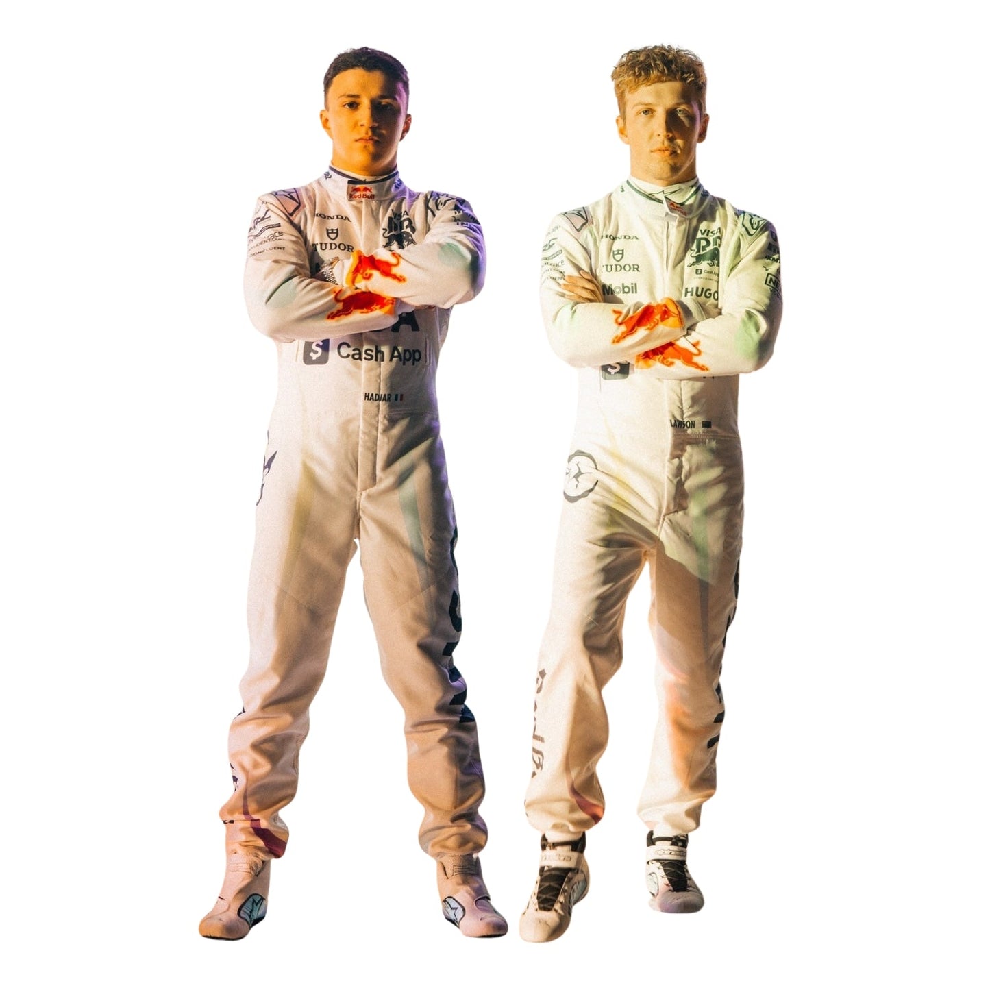 2025 F1 Racing Costume Worn By Isack Hadjar and Liam lawson Las Vegas GP