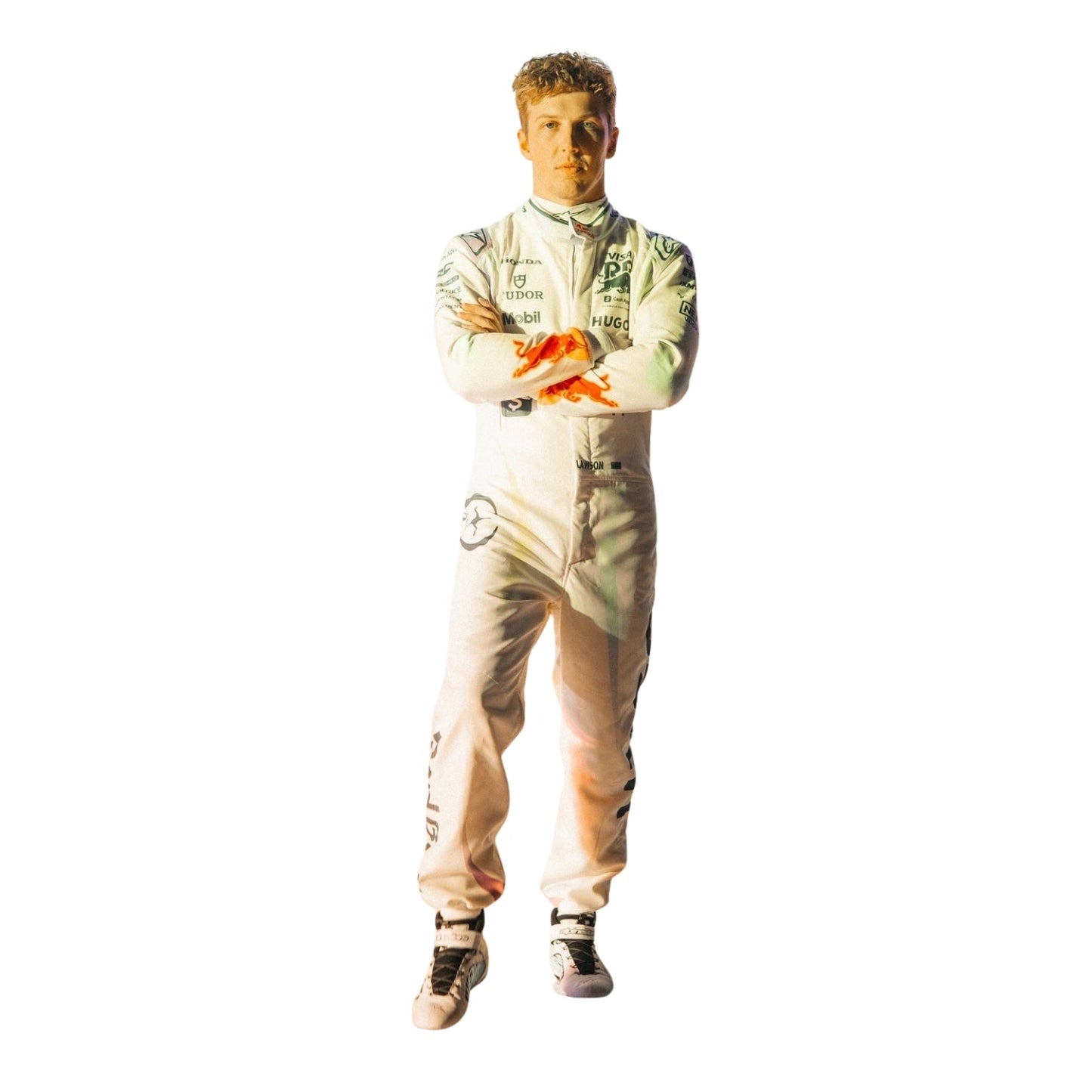 2025 F1 Racing Costume Worn By Isack Hadjar and Liam lawson Las Vegas GP