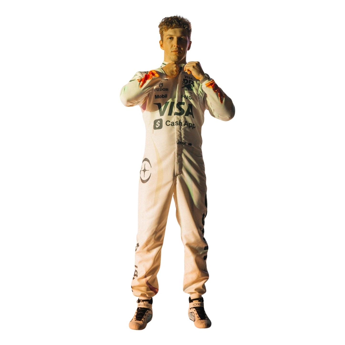 2025 F1 Racing Costume Worn By Isack Hadjar and Liam lawson Las Vegas GP