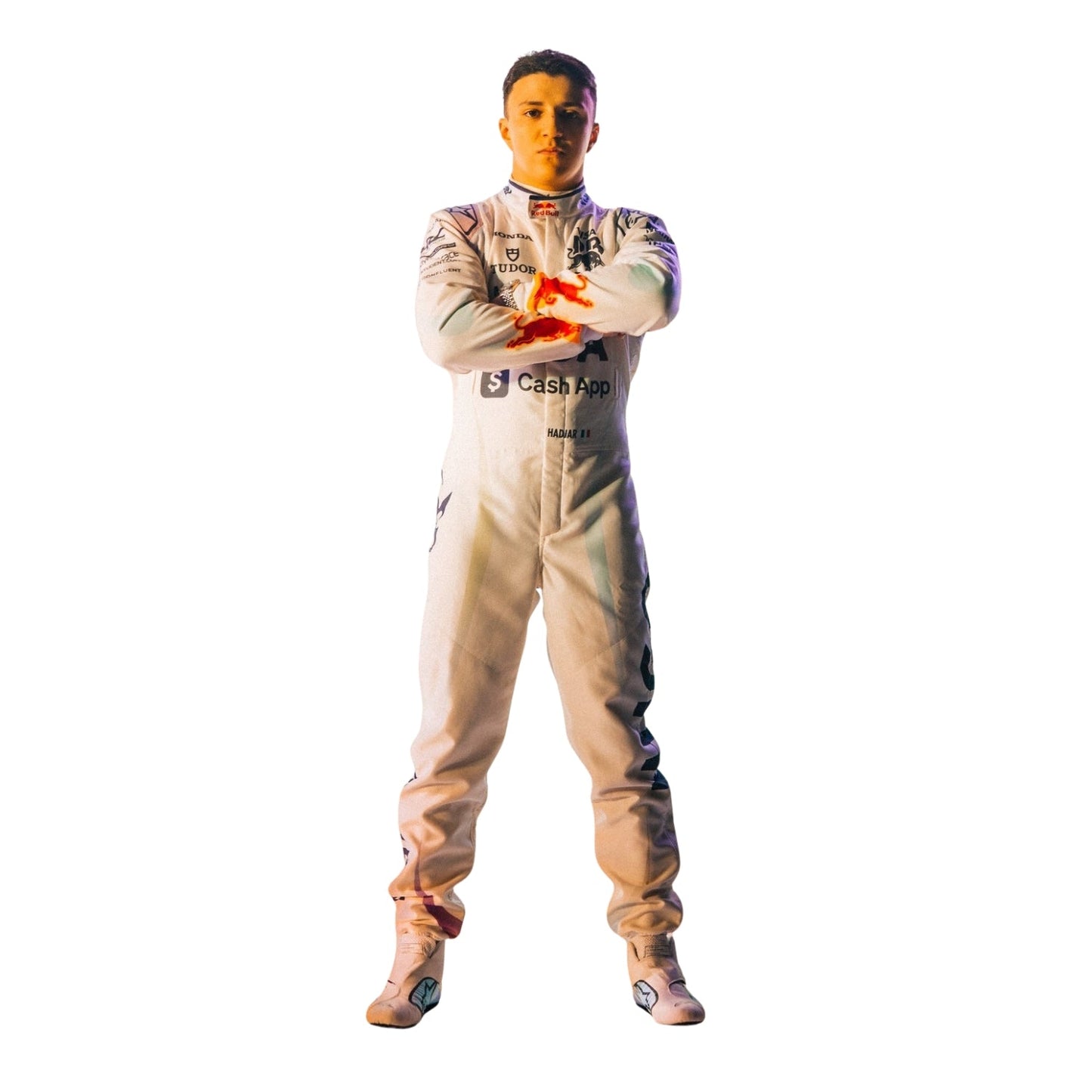 2025 F1 Racing Costume Worn By Isack Hadjar and Liam lawson Las Vegas GP