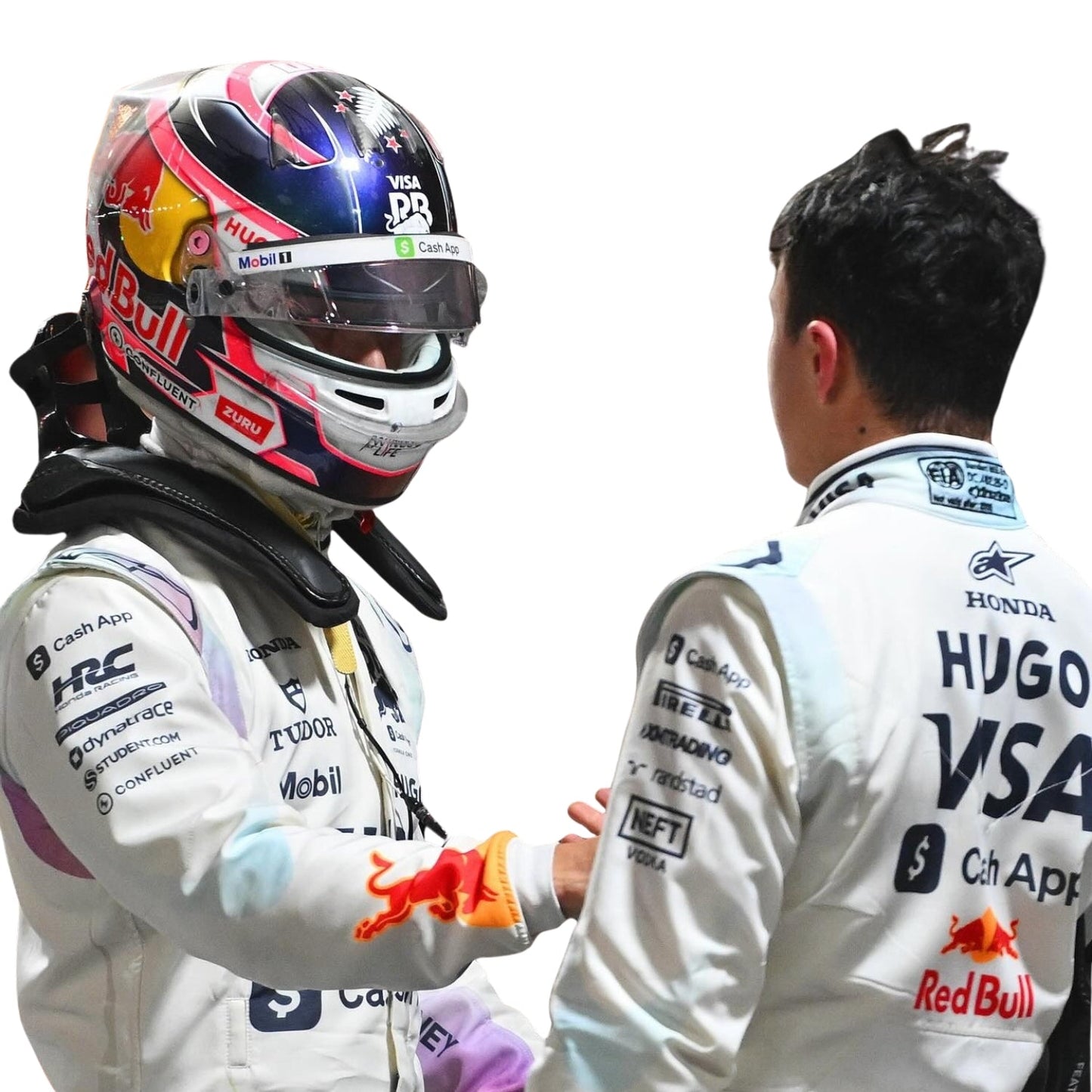 2025 F1 Racing Costume Worn By Isack Hadjar and Liam lawson Las Vegas GP