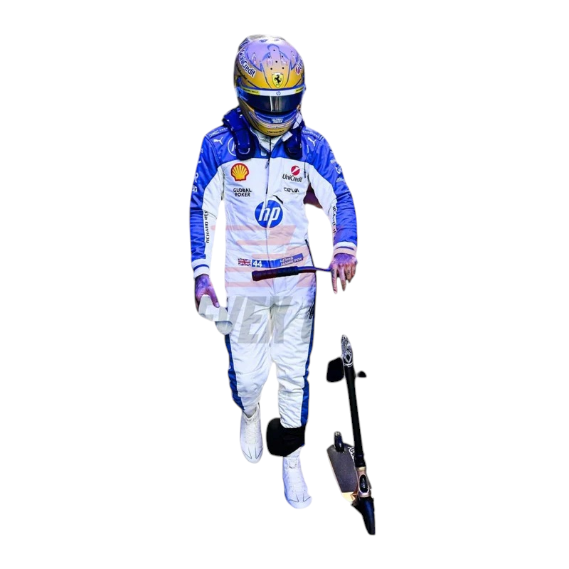 2025 F1 Racing Costume Worn by Charles Leclerc & Lewis Hamilton - Miami GP