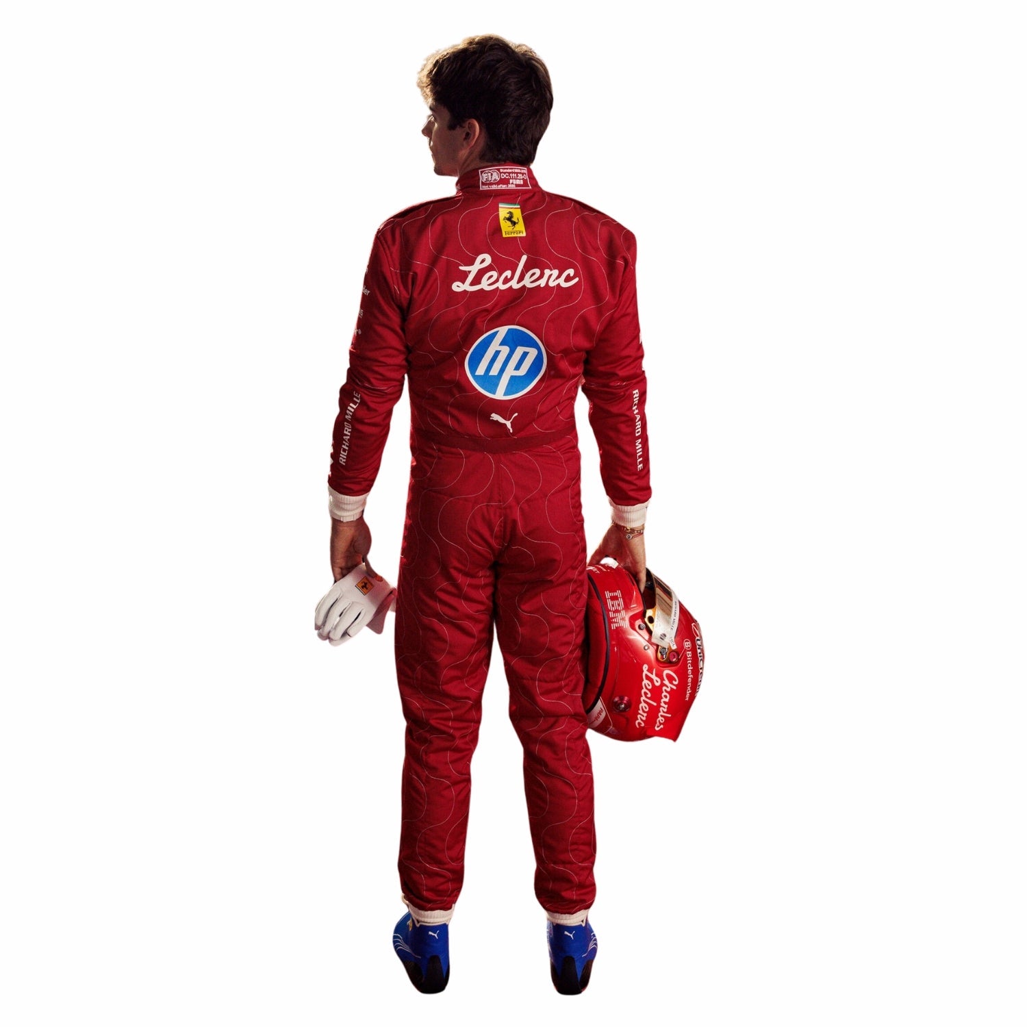 2025 F1 Racing Costume Worn by Charles Leclerc & Lewis Hamilton - Monza GP