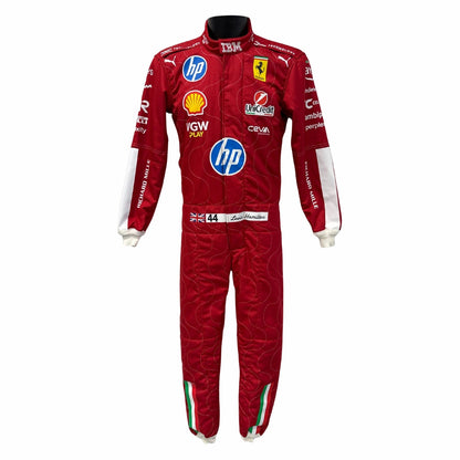 2025 F1 Racing Costume Worn by Charles Leclerc & Lewis Hamilton - Monza GP