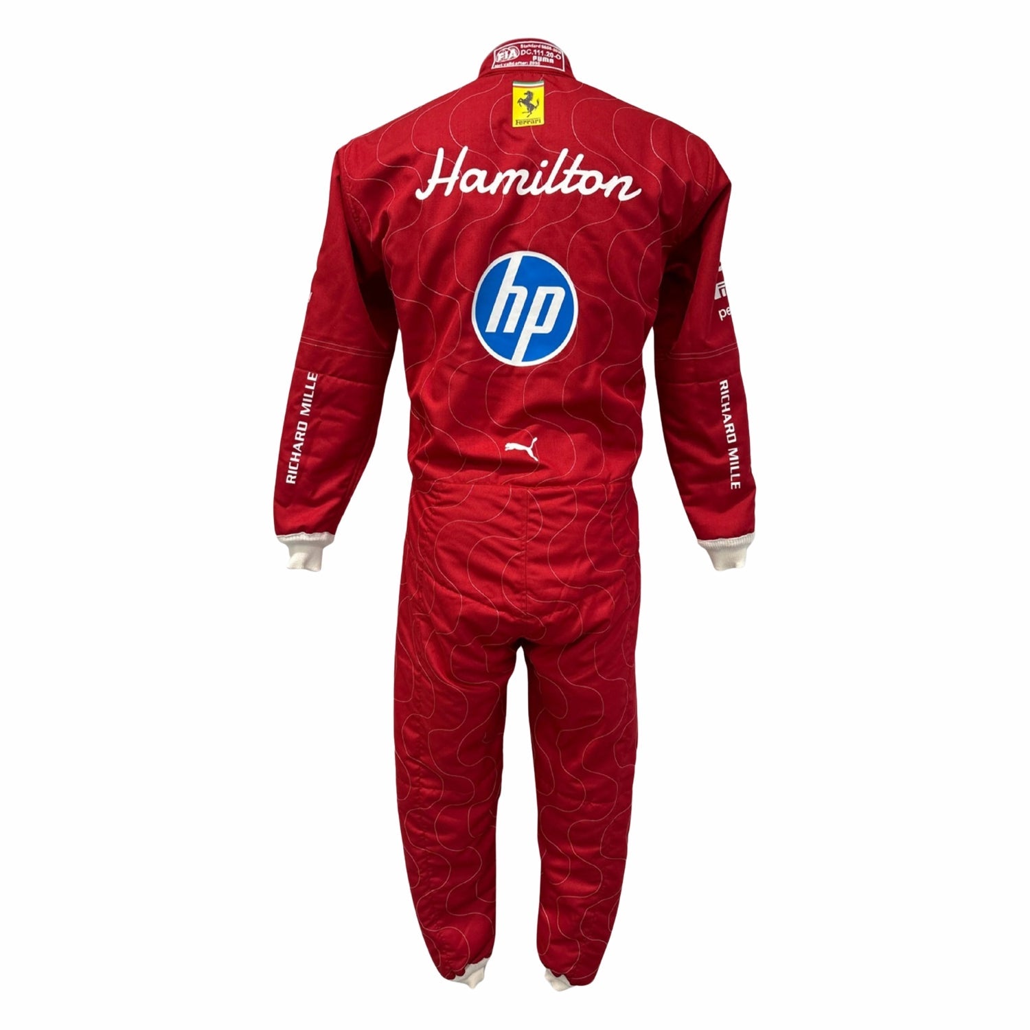 2025 F1 Racing Costume Worn by Charles Leclerc & Lewis Hamilton - Monza GP
