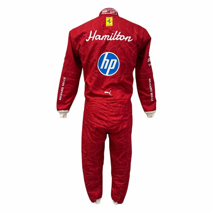 2025 F1 Racing Costume Worn by Charles Leclerc & Lewis Hamilton - Monza GP