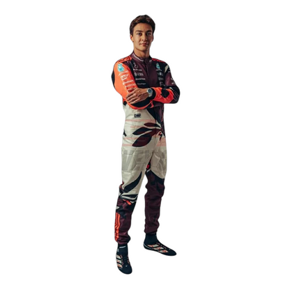 2025 F1 Racing Costume Worn by George Russell & Andrea Kimi Antonelli - Miami GP