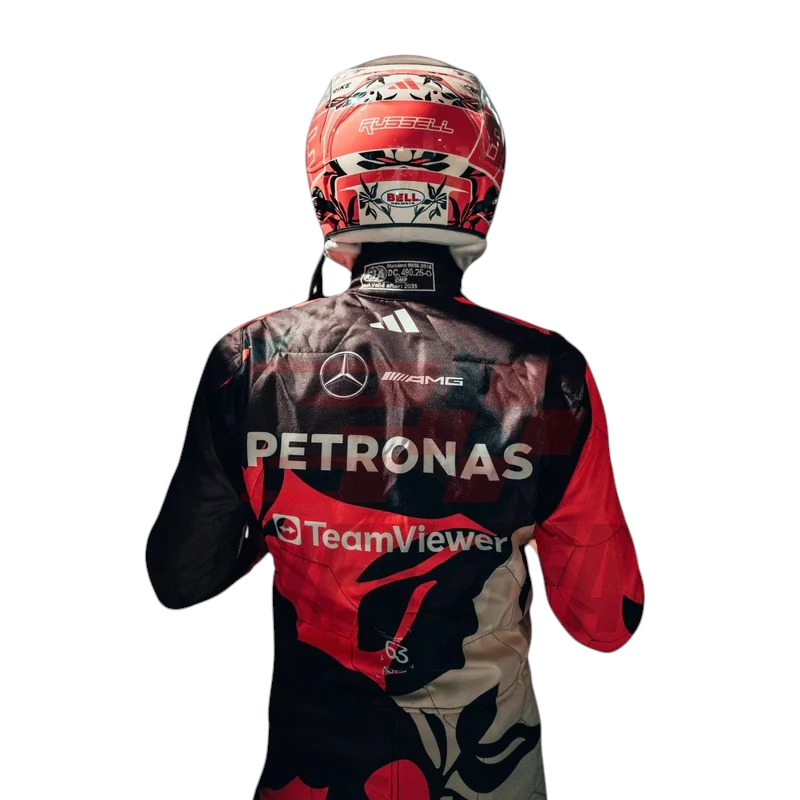 2025 F1 Racing Costume Worn by George Russell & Andrea Kimi Antonelli - Miami GP