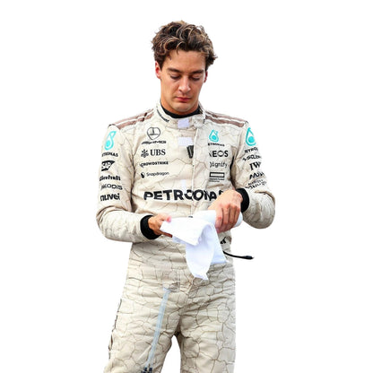 2025 F1 Racing Costume Worn by George Russell & Andrea Kimi Antonelli - USA Austin GP