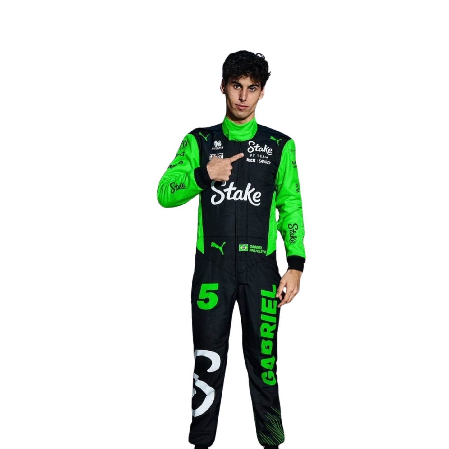 2025 Gabriel Bortoleto F1 Racing Suit