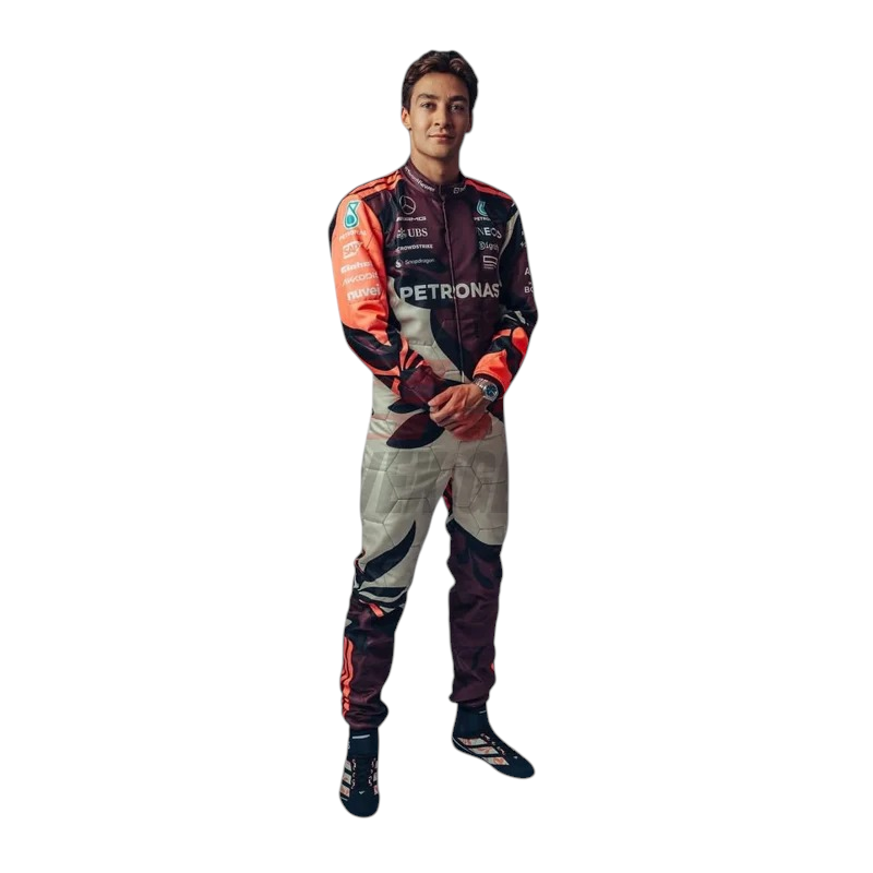 2025 George Russell Miami GP F1 Racing Suit