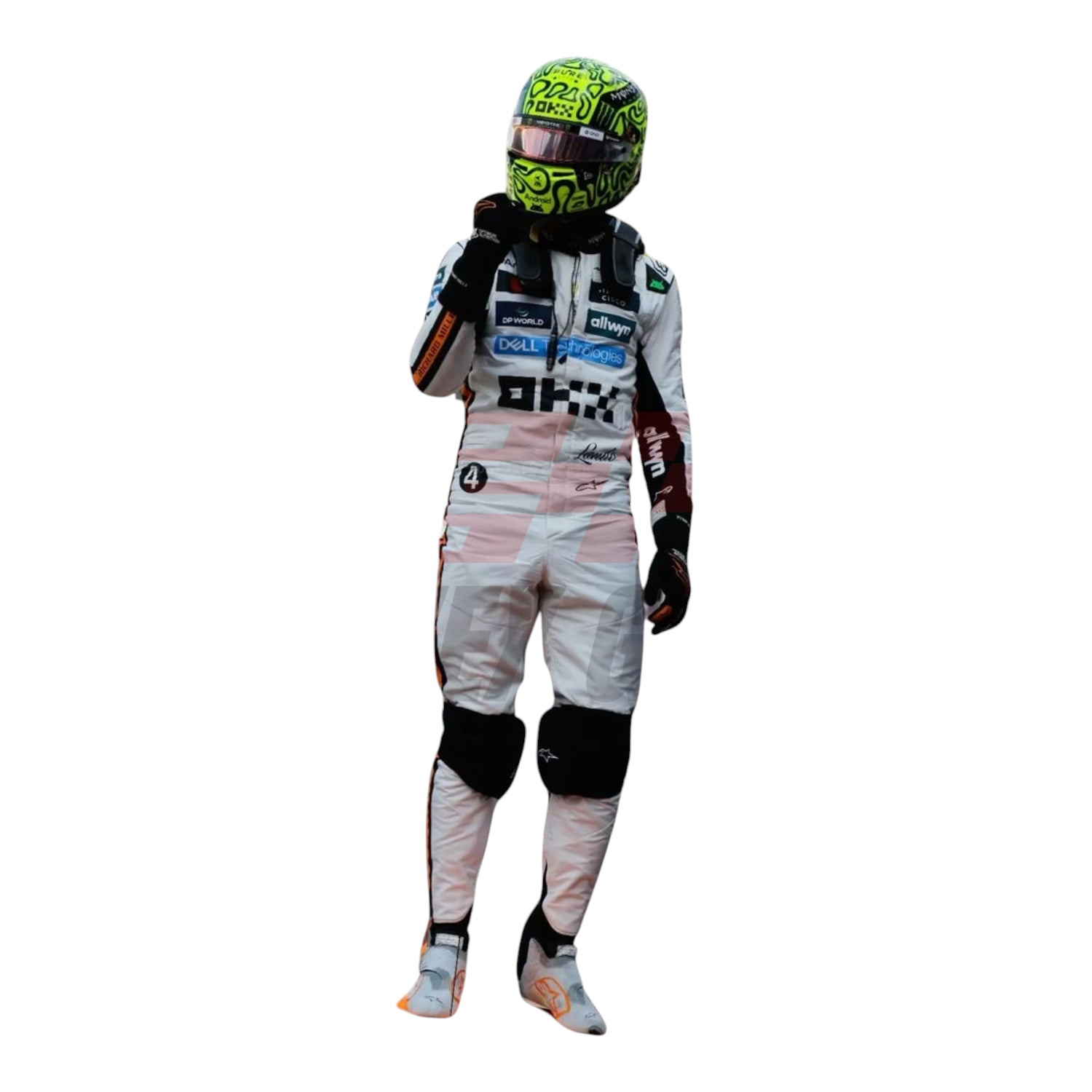 2025 Lando Norris Monaco GP F1 Racing Suit