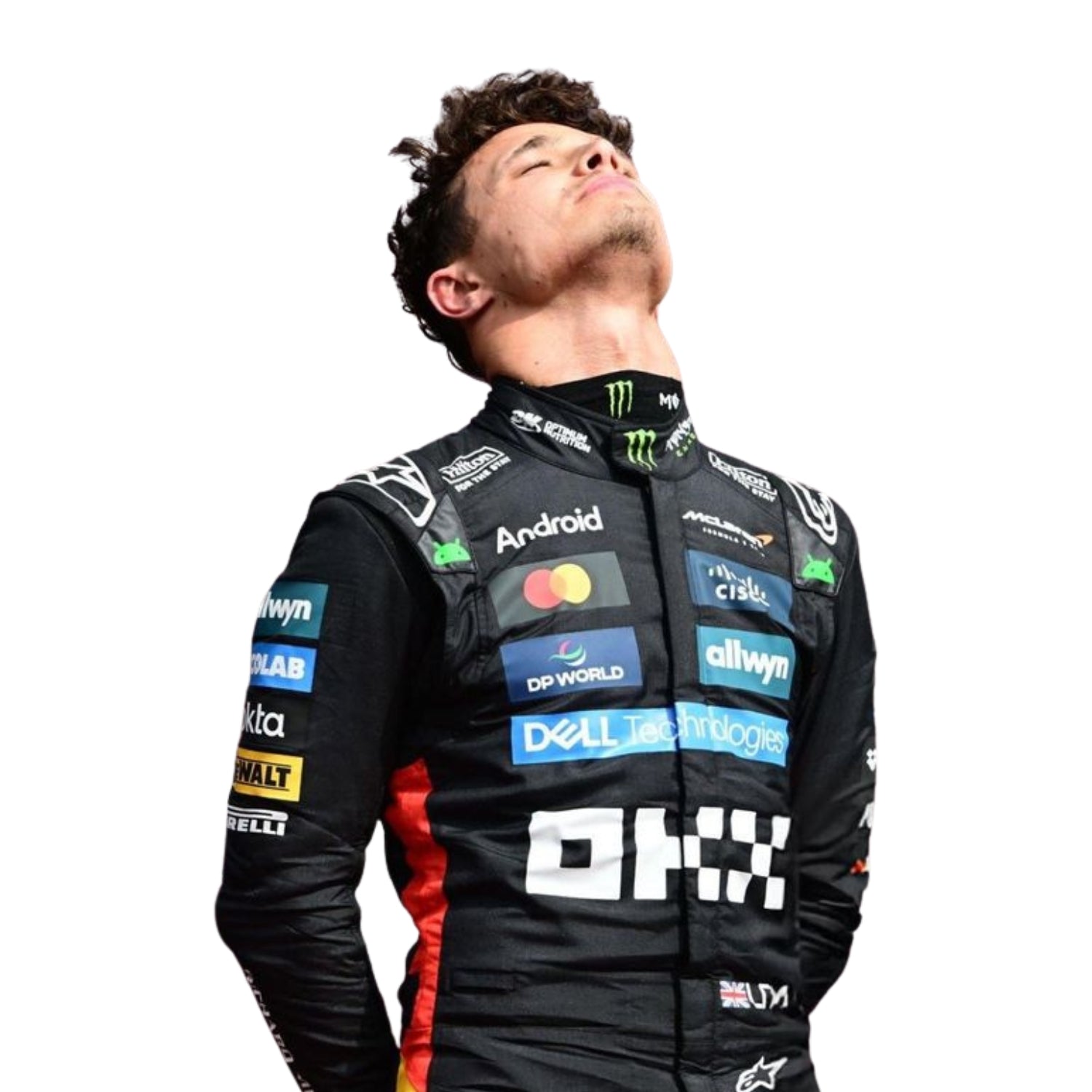 2025 Lando Norris Silverstone British GP F1 Racing Suit