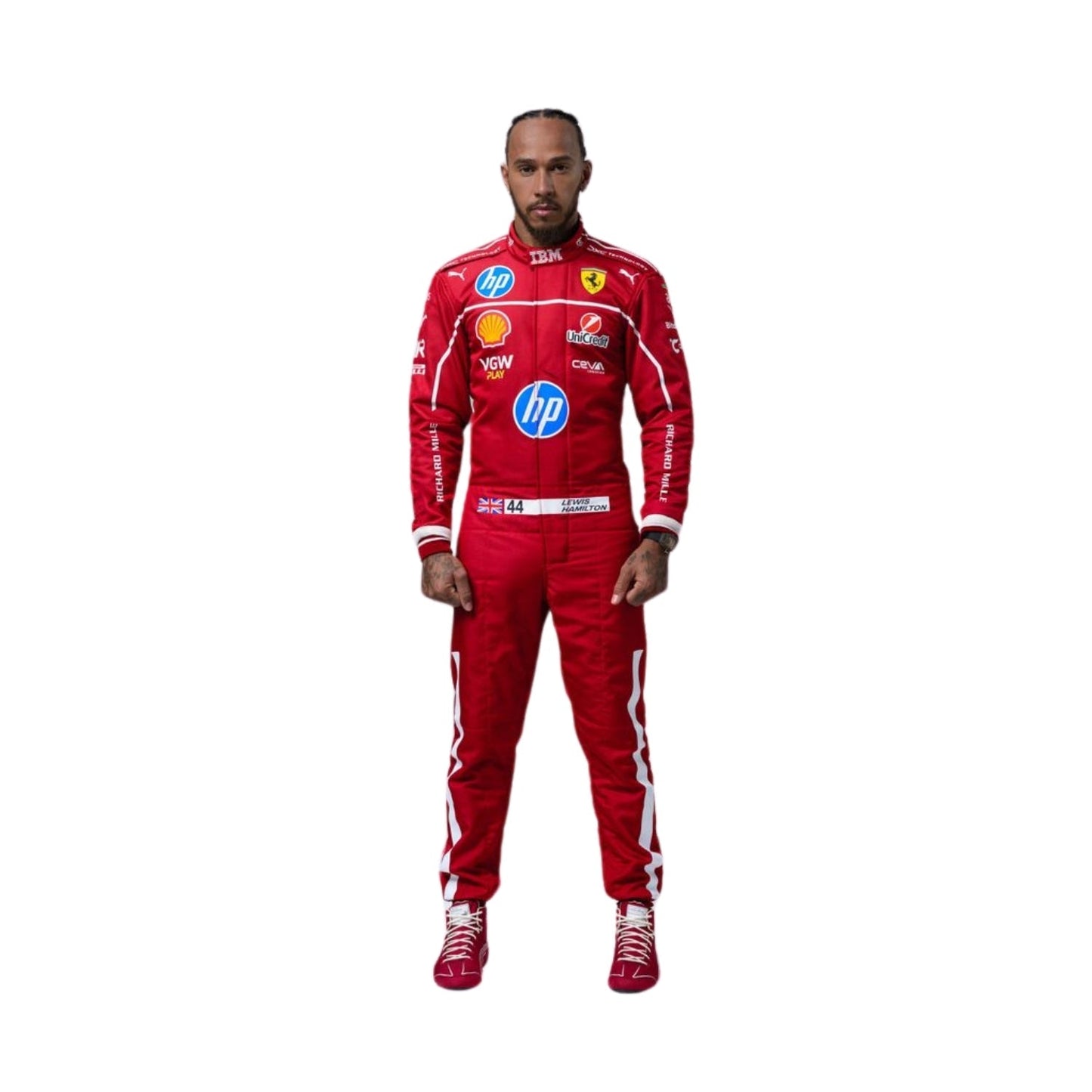 2025 Lewis Hamilton F1 Racing Suit