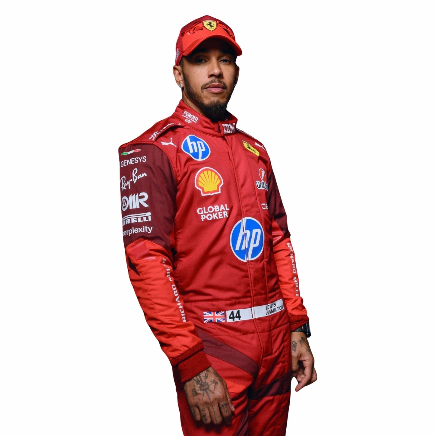 2025 Lewis Hamilton Las Vegas GP F1 Racing Suit 