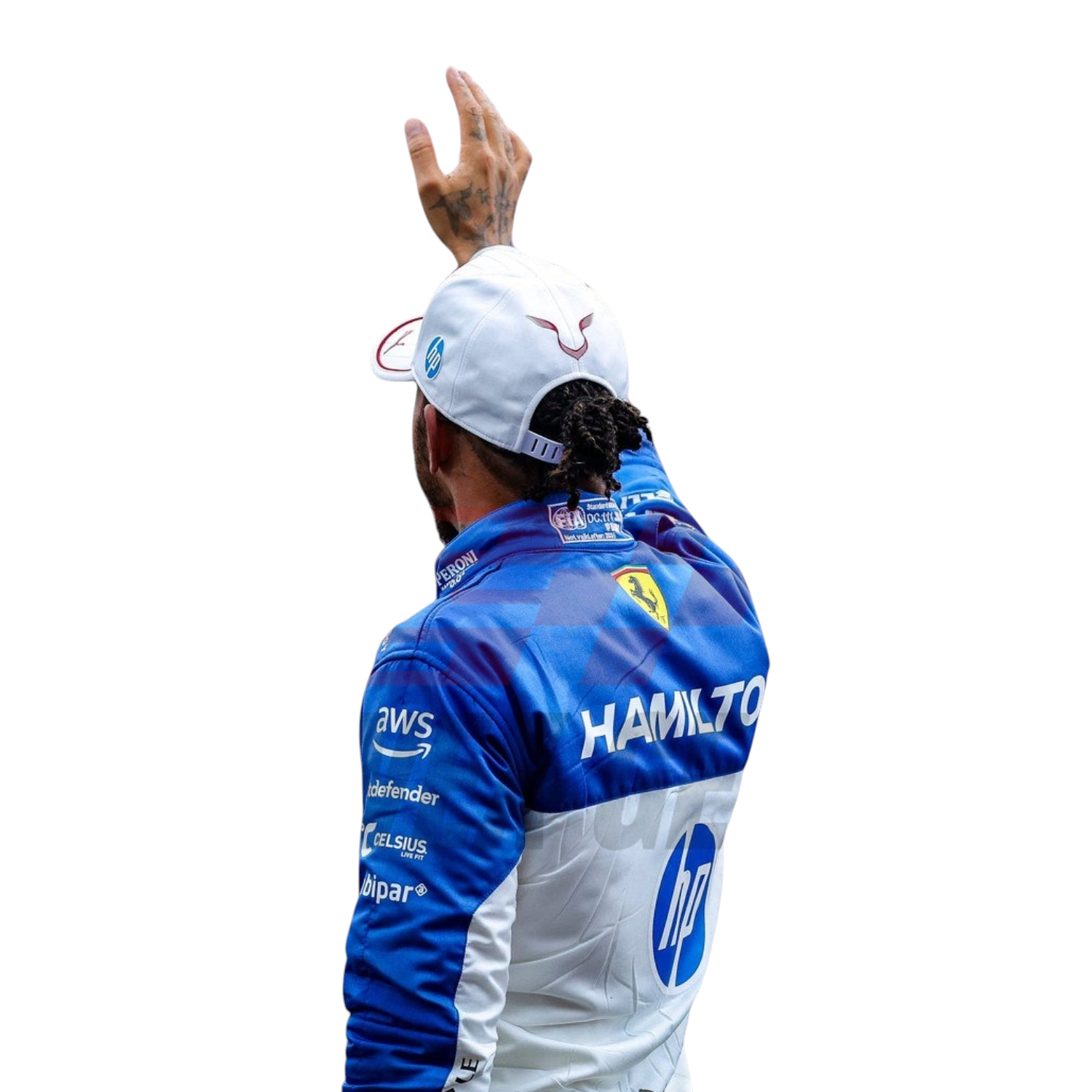 2025 Lewis Hamilton Miami GP F1 Racing Suit
