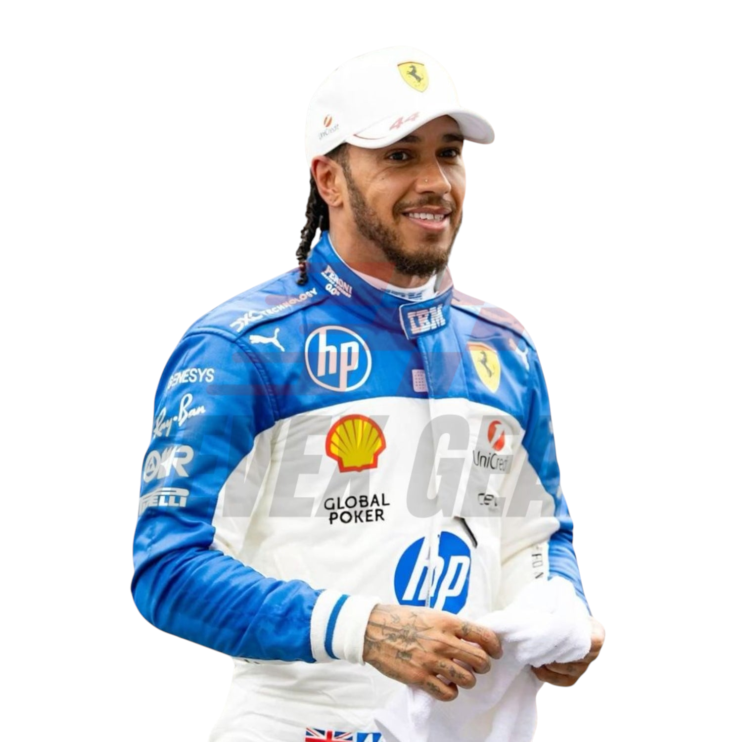 2025 Lewis Hamilton Miami GP F1 Racing Suit
