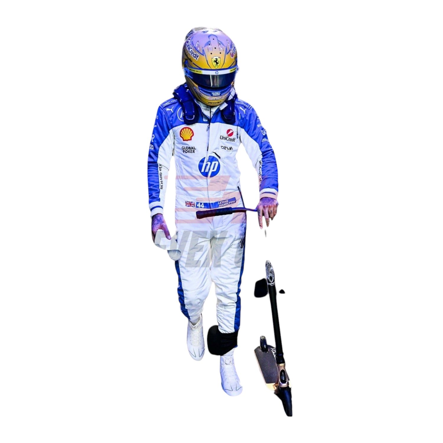2025 Lewis Hamilton Miami GP F1 Racing Suit