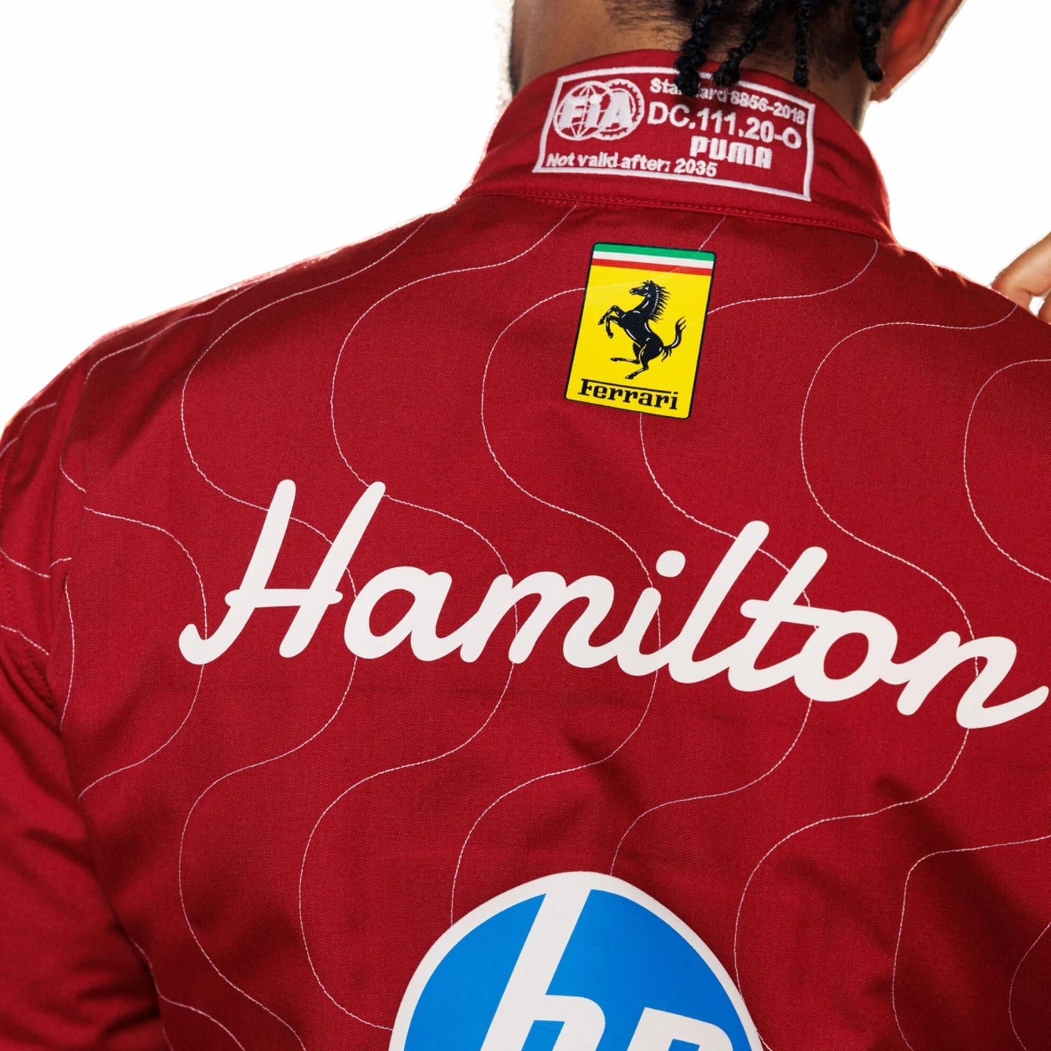 2025 Lewis Hamilton Monza GP F1 Racing Suit 