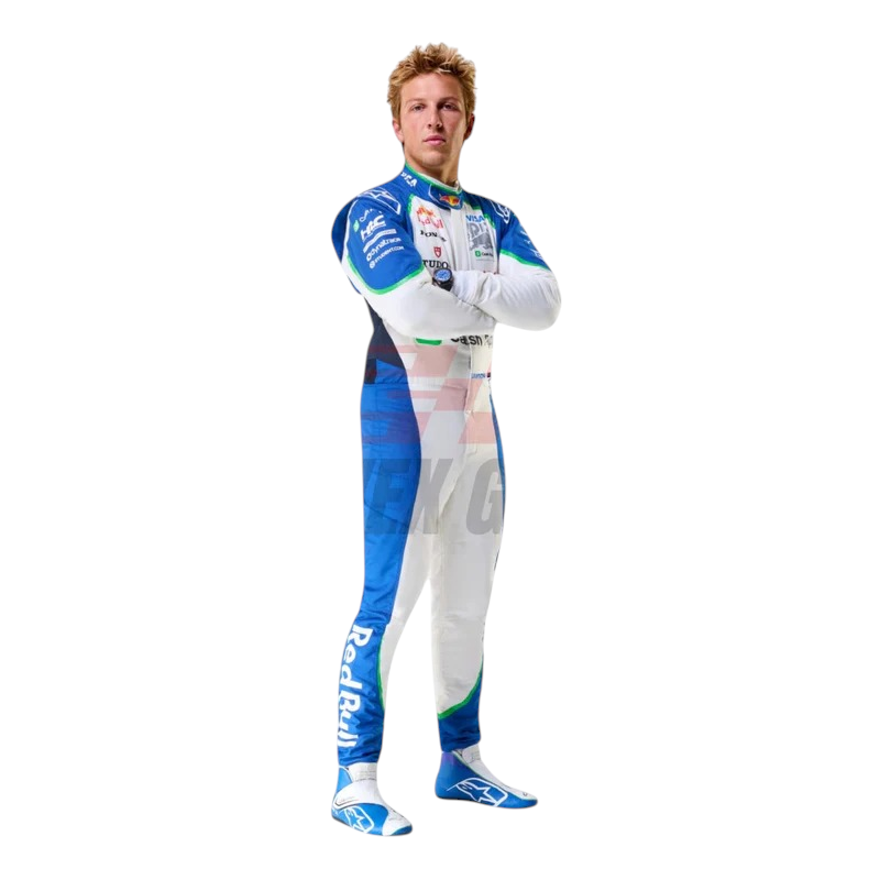 2025 Liam Lawson Visa Cash App Edition F1 Race Suit