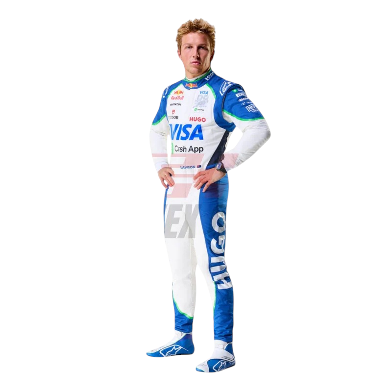 2025 Liam Lawson Visa Cash App Edition F1 Race Suit