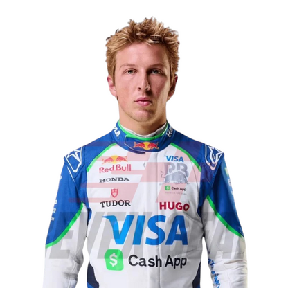 2025 Liam Lawson Visa Cash App Edition F1 Race Suit