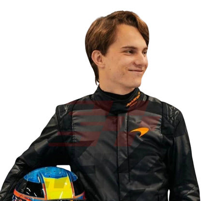 2025 Oscar Piastri  Livery Reveal F1 Racing Suit