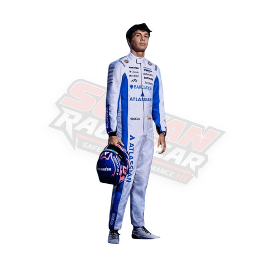 2026 Alexander Albon Williams F1 Racing Suit – Premium F1 Replica