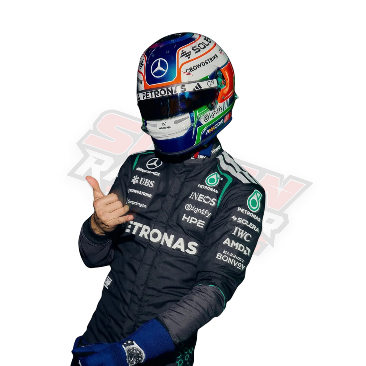 2026 Andrea Kimi Antonelli & George Russell Mercedes F1 Replica Racing Suit