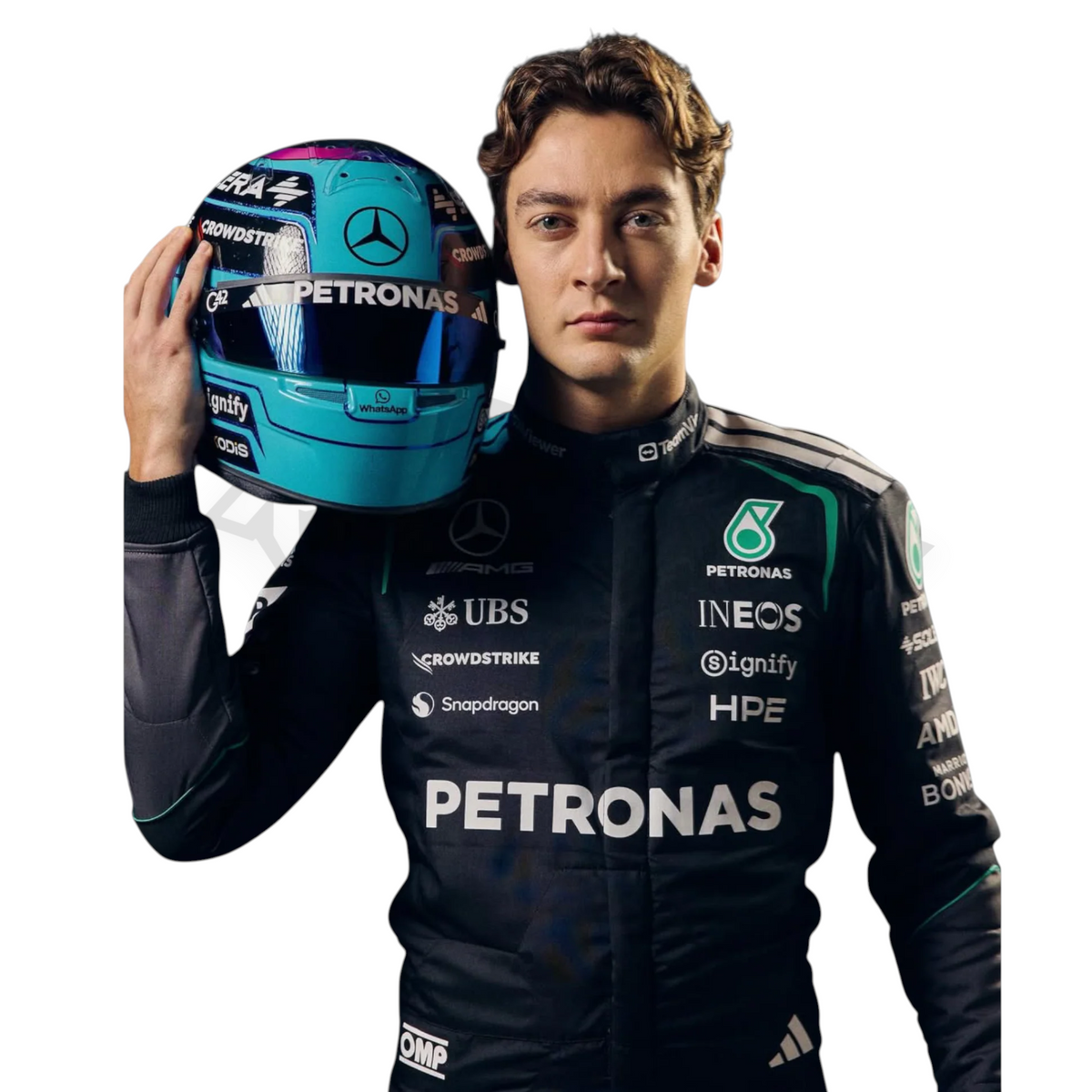 2026 Andrea Kimi Antonelli & George Russell Mercedes F1 Replica Racing Suit