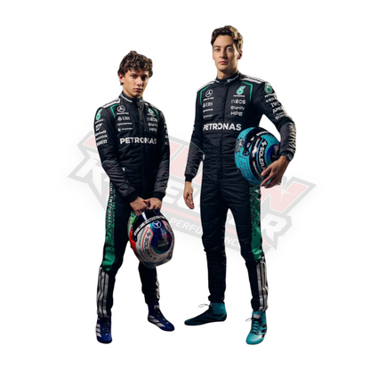 2026 Andrea Kimi Antonelli & George Russell Mercedes F1 Replica Racing Suit